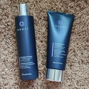 Monat Smoothing shampoo + conditioner bundle